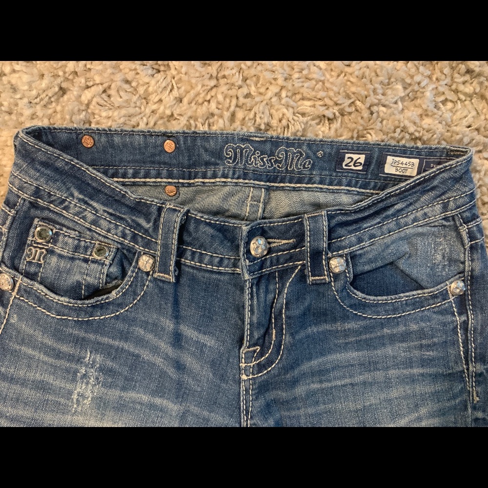 Miss Me Boot Cut Jeans - Picture 5 of 7